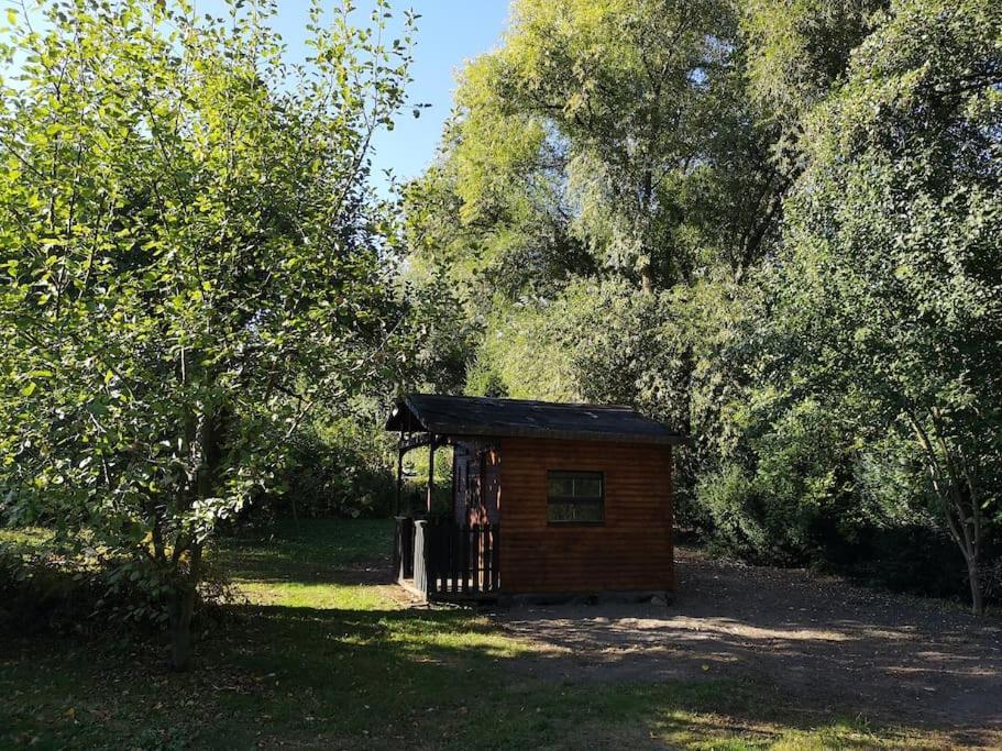 Ferienhaus An Der Wiederitz Freital Exterior foto
